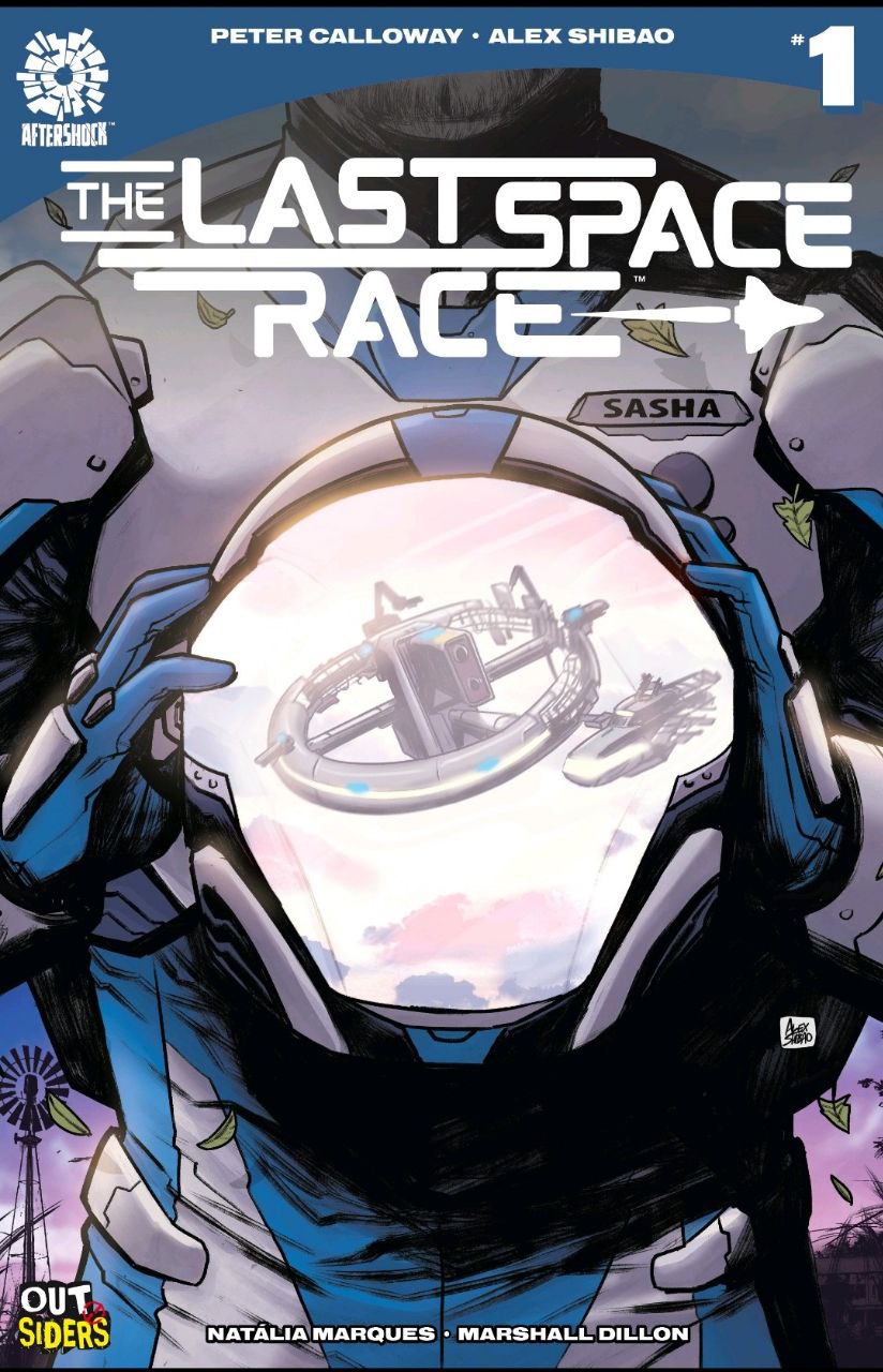 Portada ampliada de THE LAST SPACE RACE