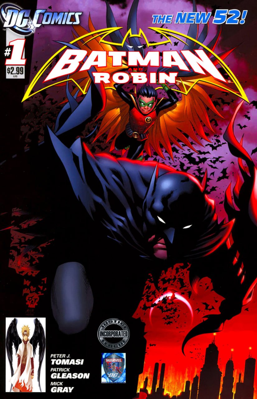 Portada ampliada de BATMAN ROBIN