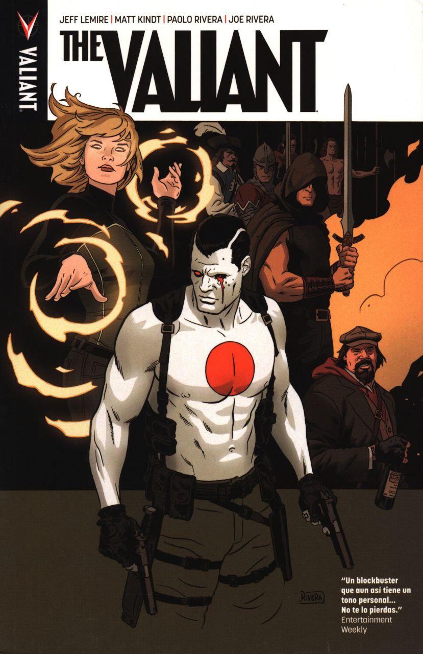 Portada ampliada de THE VALIANT