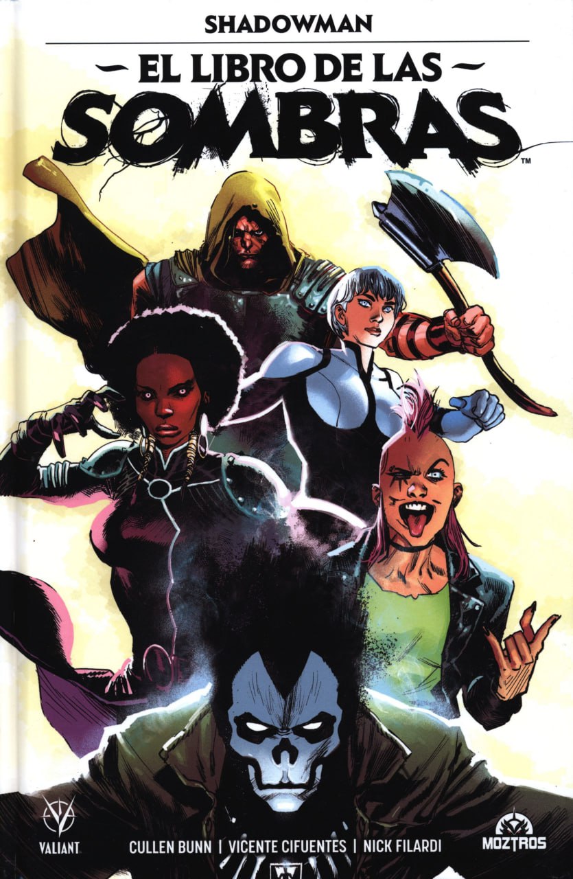 Portada ampliada de SHADOWMAN EL LIBRO DE LAS SOMBRAS