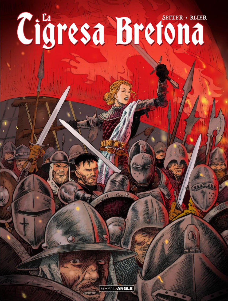 Portada ampliada de La Tigresa Bretona