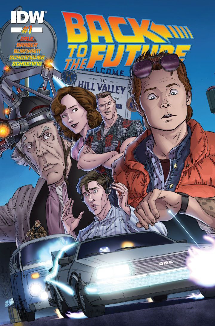 Portada ampliada de BACK TO THE FUTURE