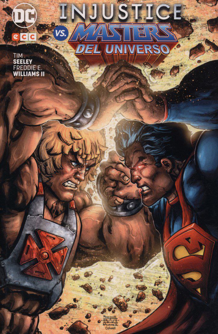 Portada ampliada de INJUSTICE VS MASTERS DEL UNIVERSO
