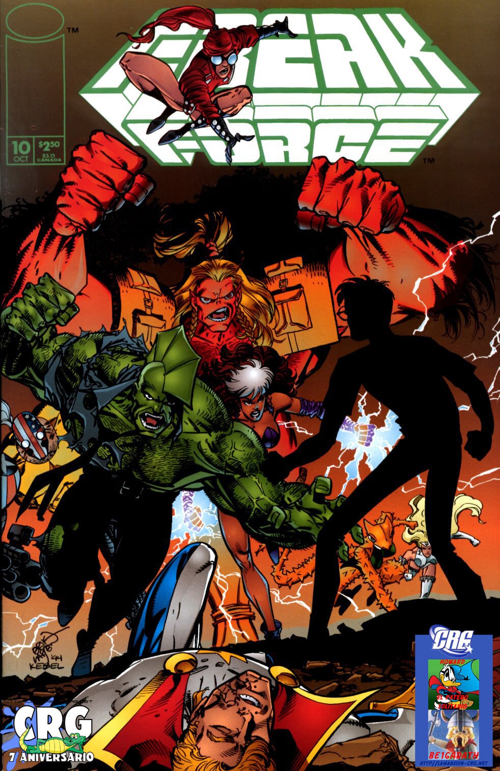 Portada ampliada de Peak Force