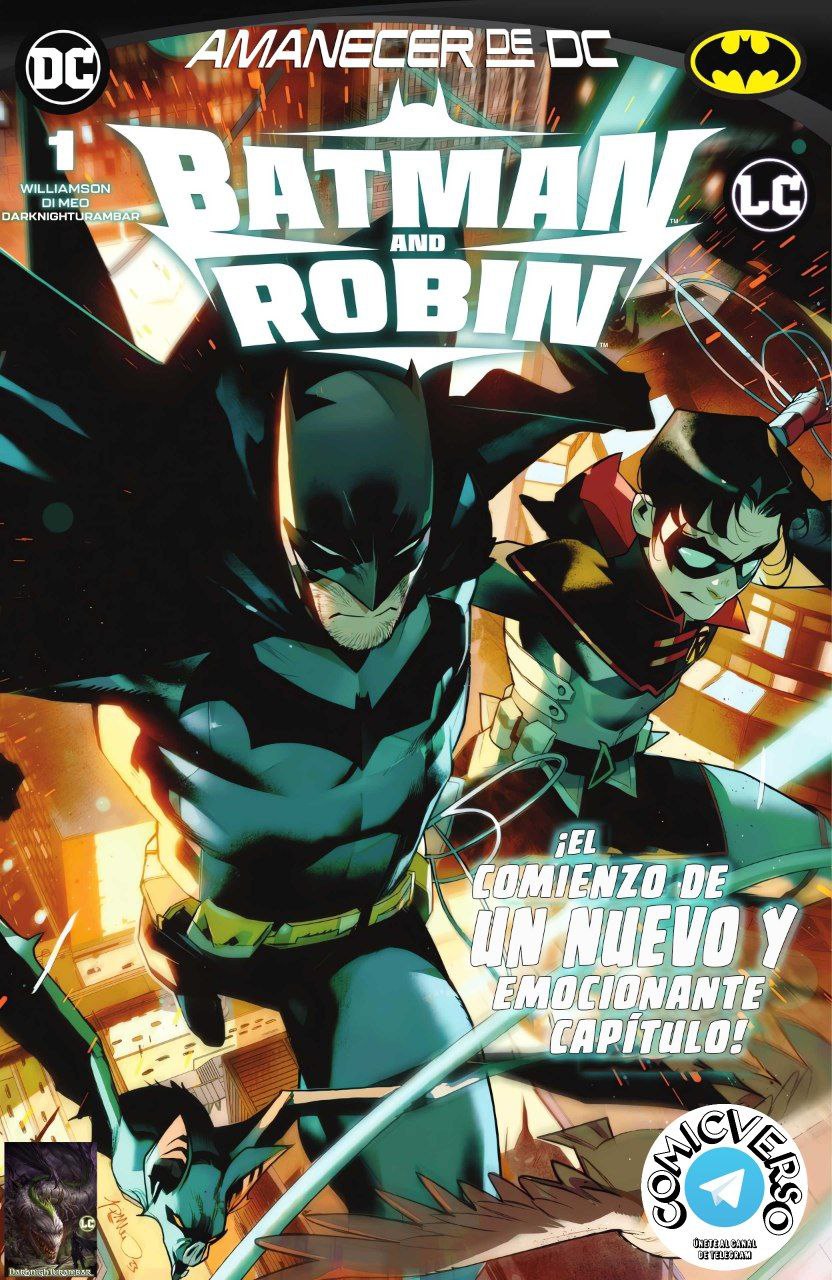 Portada ampliada de BATMAN AND ROBIN