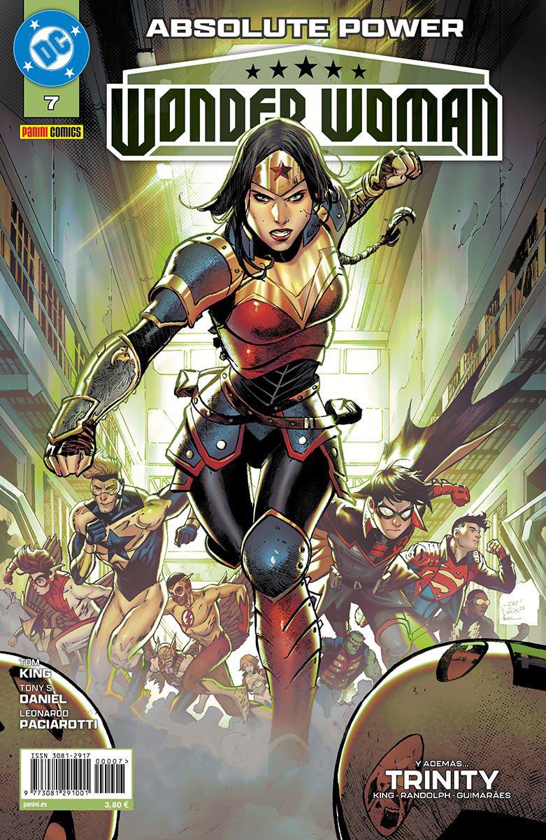 Portada ampliada de ABSOLUTE POWER WONDER WOMAN
