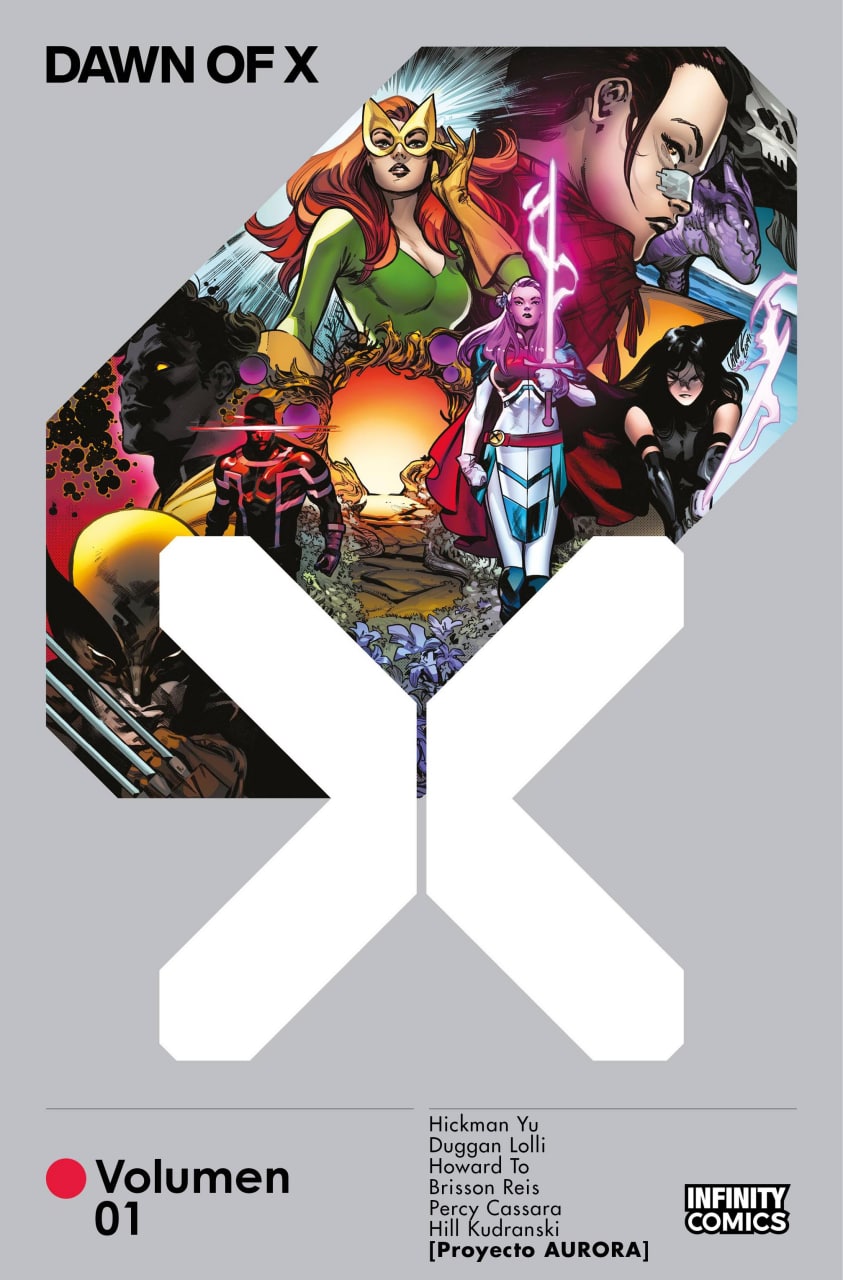 Portada ampliada de DAWN OF X