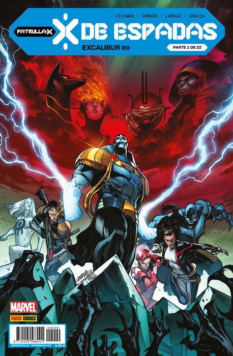 Portada ampliada de X DE ESPADAS
