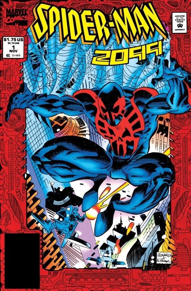 Portada ampliada de SPIDER-MAN
