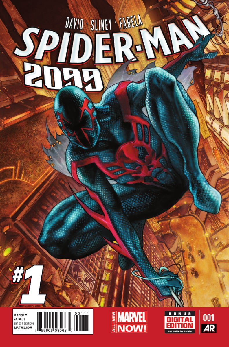 Portada ampliada de SPIDER-MAN