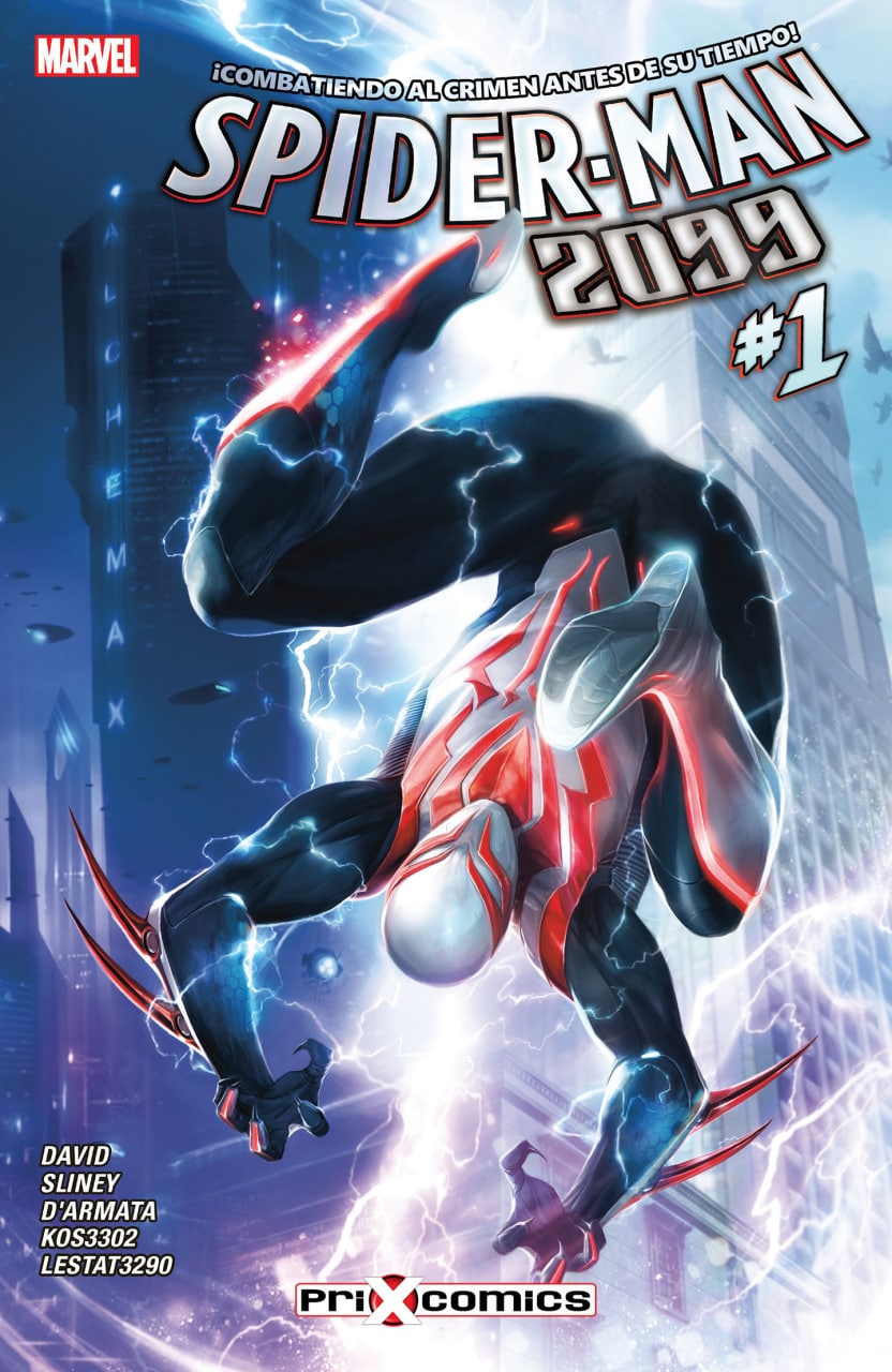 Portada ampliada de SPIDER-MAN