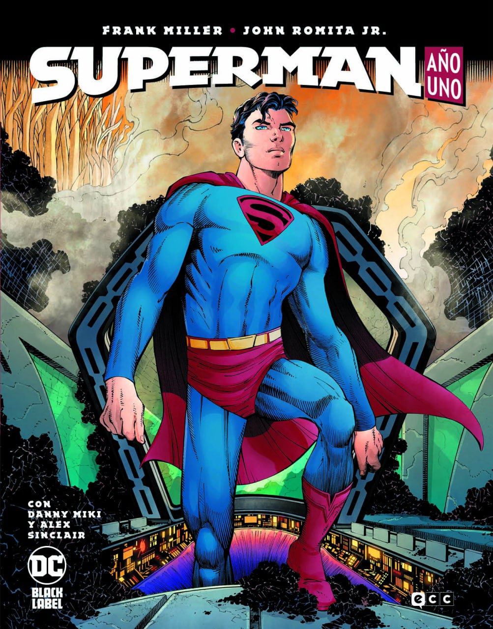 Portada ampliada de SUPERMAN AÑO UNO