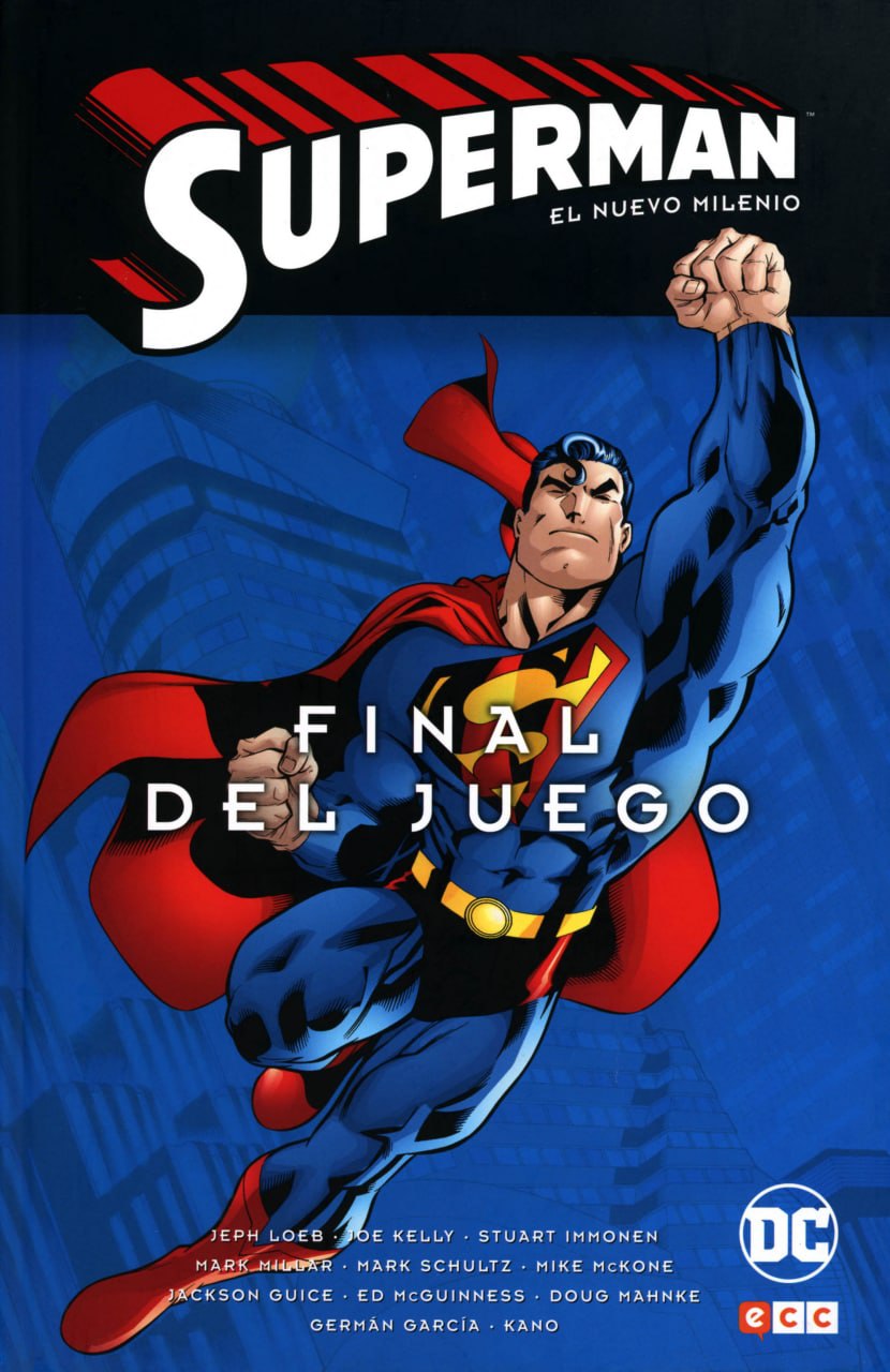 Portada ampliada de SUPERMAN EL NUEVO MILENIO FINAL DEL JUEGO