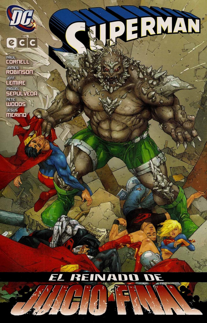 Portada ampliada de SUPERMAN