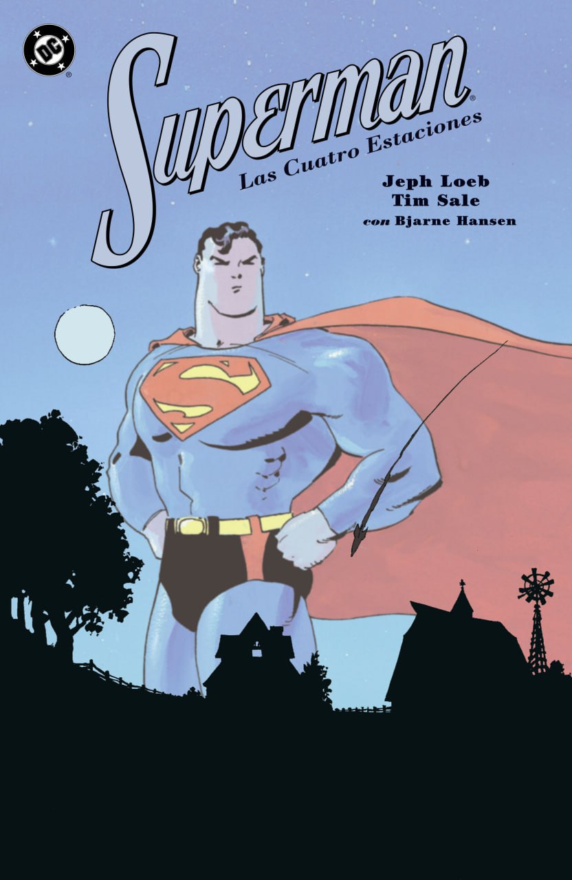 Portada ampliada de Superman Las Cuatro Estaciones