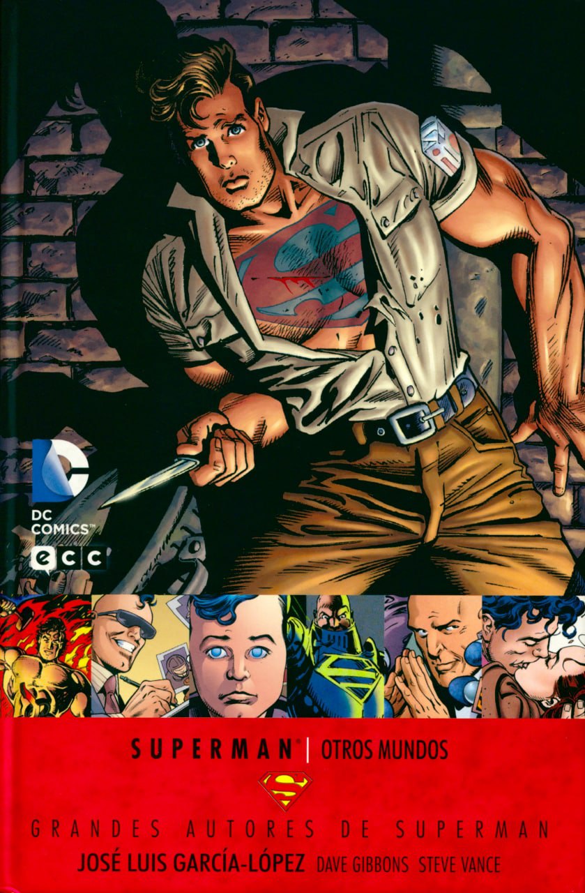 Portada ampliada de SUPERMAN | OTROS MUNDOS GRANDES AUTORES DE SUPERMAN