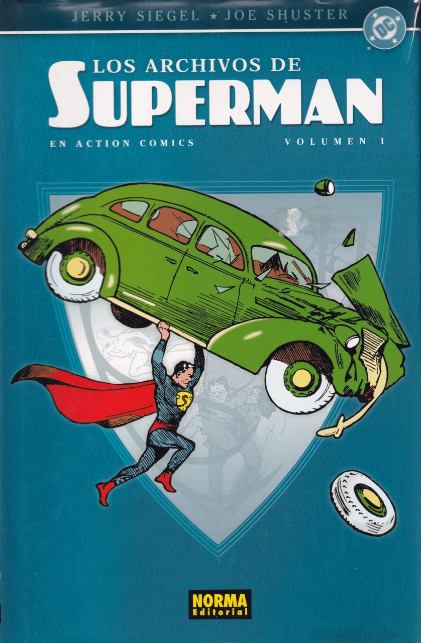 Portada ampliada de LOS ARCHIVOS DE SUPERMAN