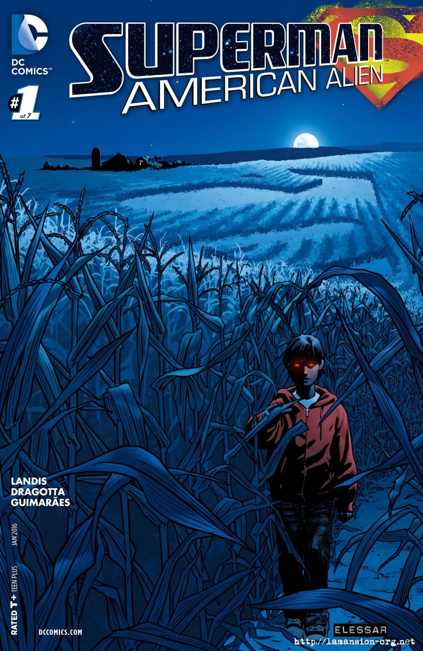 Portada ampliada de SUPERMAN AMERICAN ALIEN