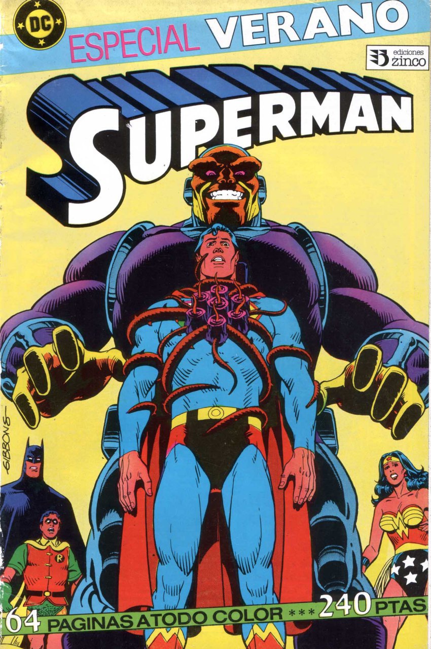 Portada ampliada de SUPERMAN ESPECIAL VERANO
