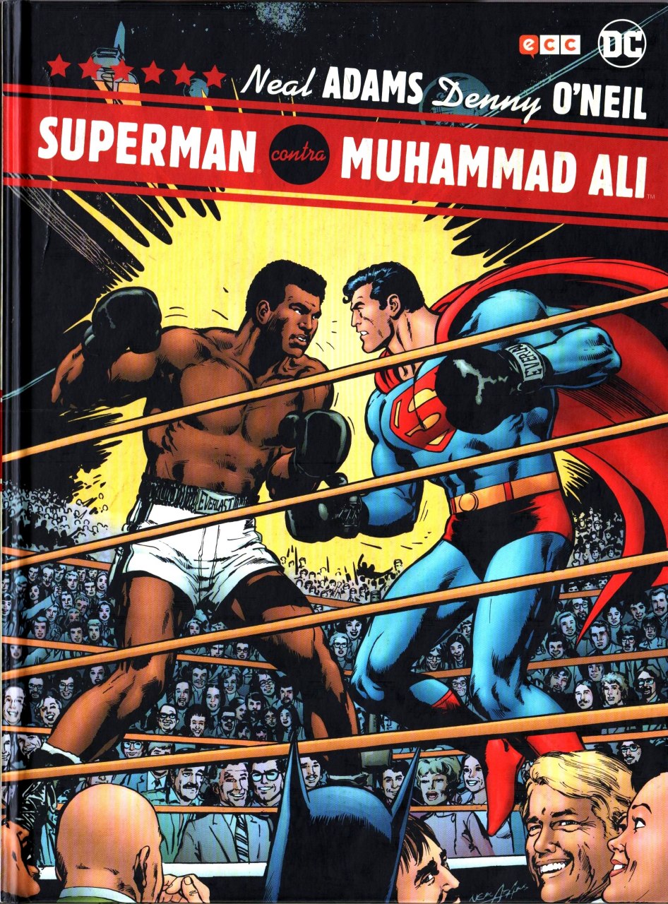 Portada ampliada de SUPERMAN versus MUHAMMAD ALI