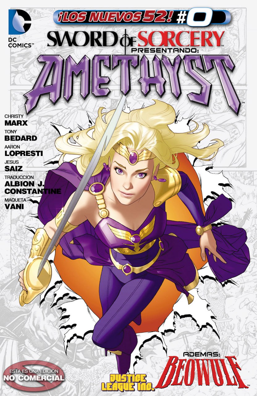 Portada ampliada de AMETHYST