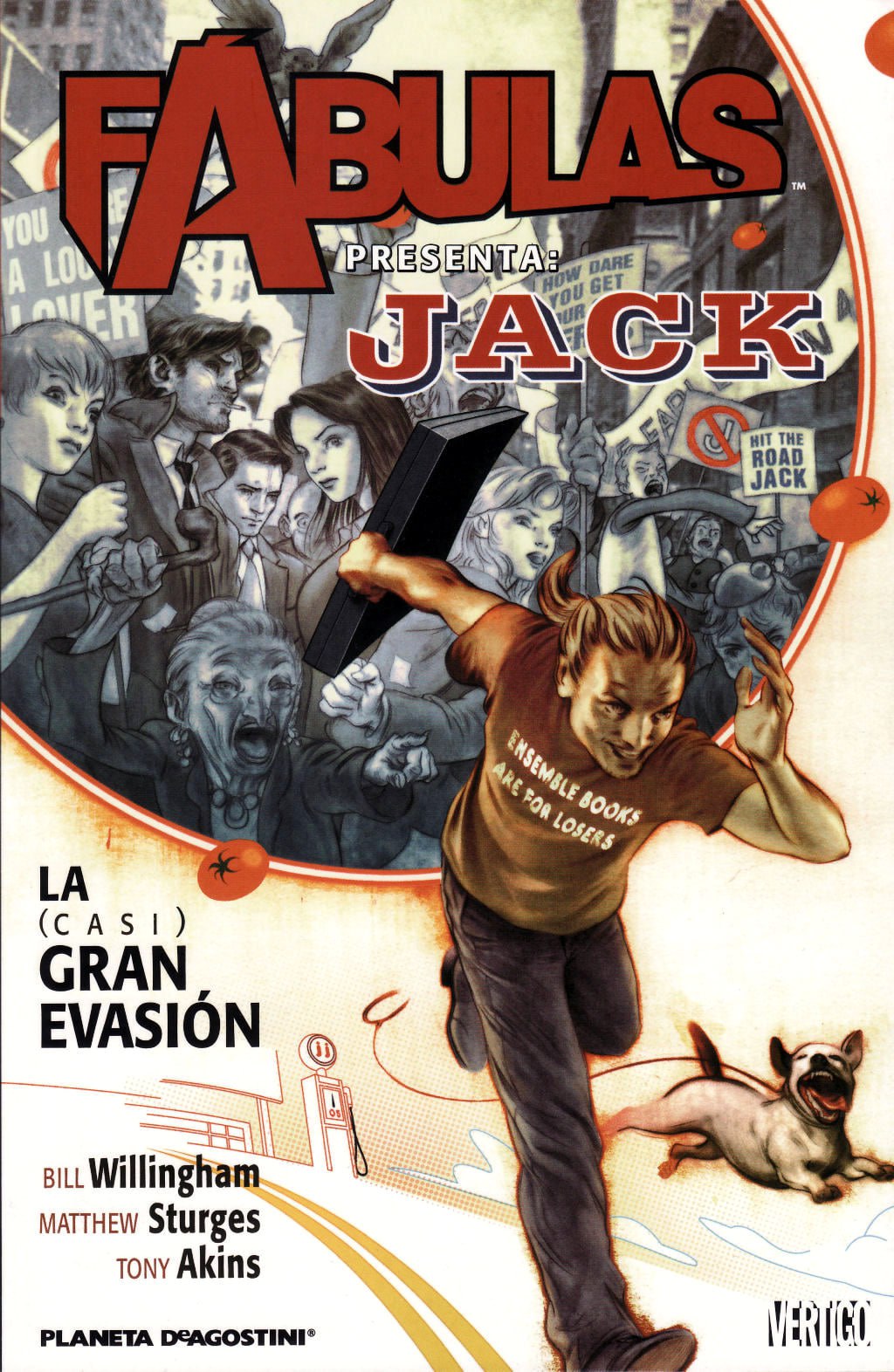 Portada ampliada de FABULAS PRESENTA JACK