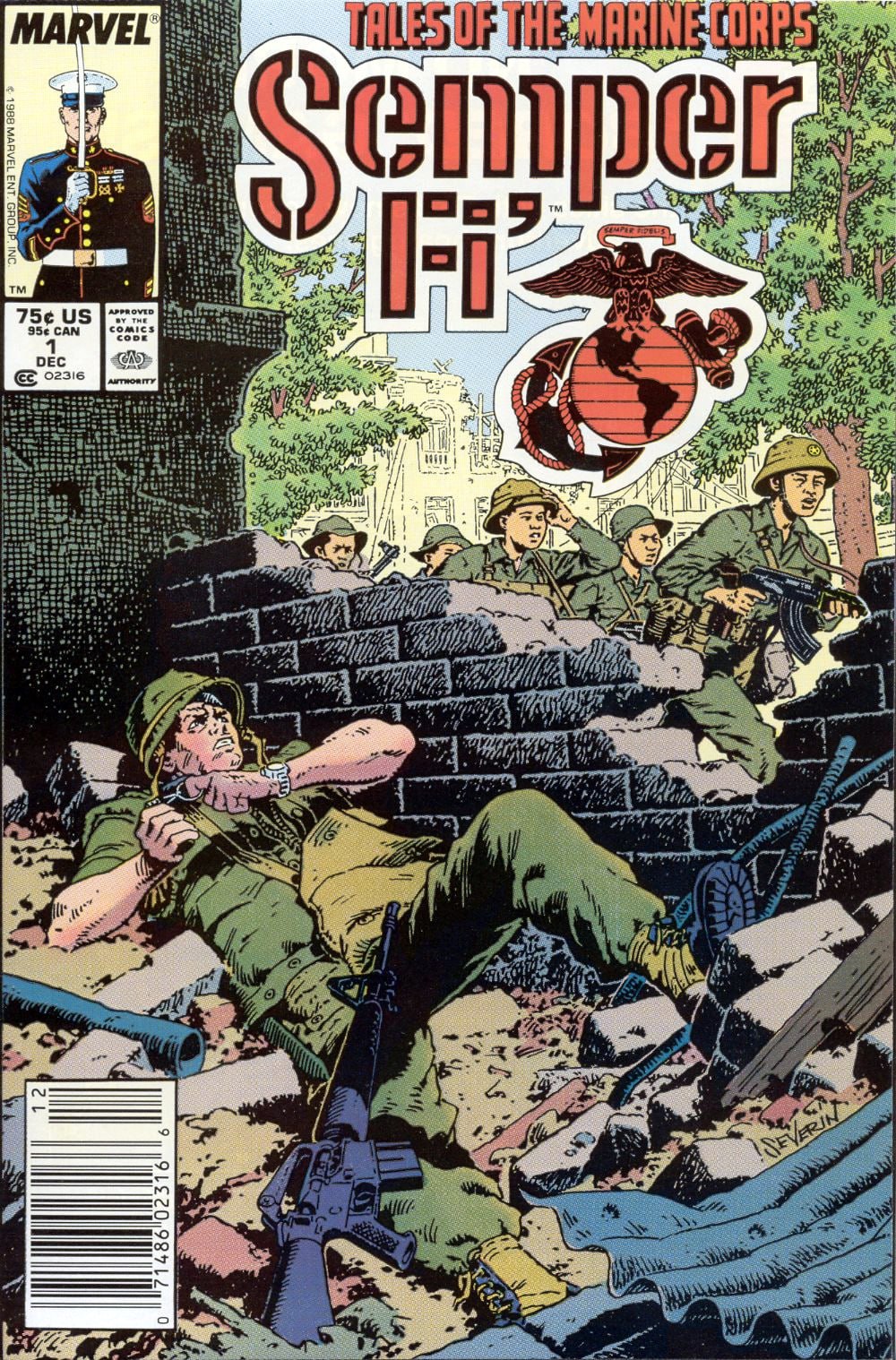 Portada ampliada de Semper Fi