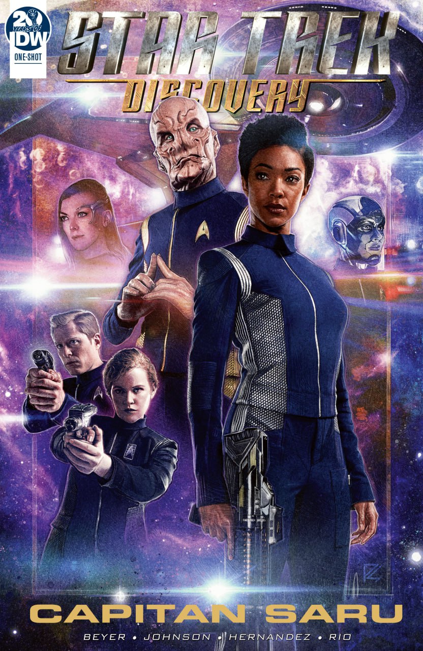 Portada ampliada de Star Trek Discovery