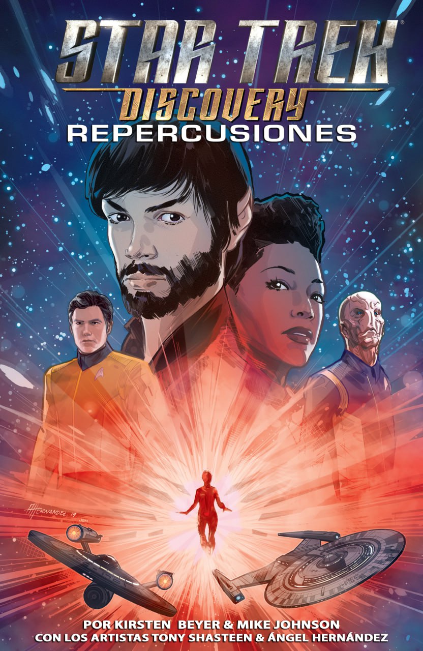 Portada ampliada de STAR TREK DISCOVERY REPERCUSIONES