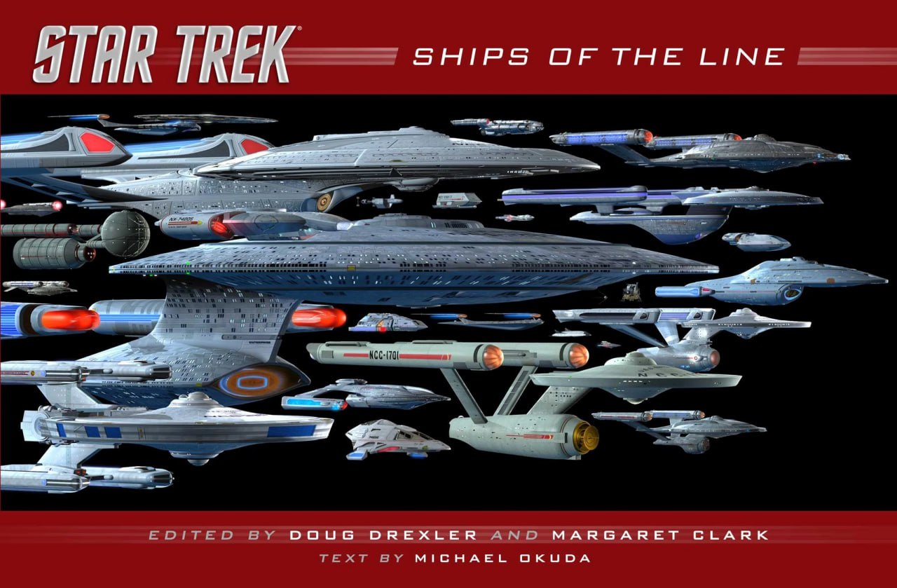 Portada ampliada de STAR TREK SHIPS OF THE LINE
