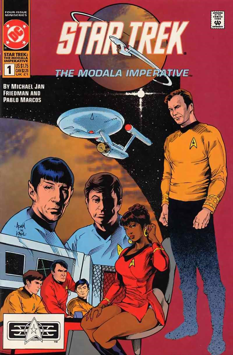 Portada ampliada de Star Trek: The Modala Imperative