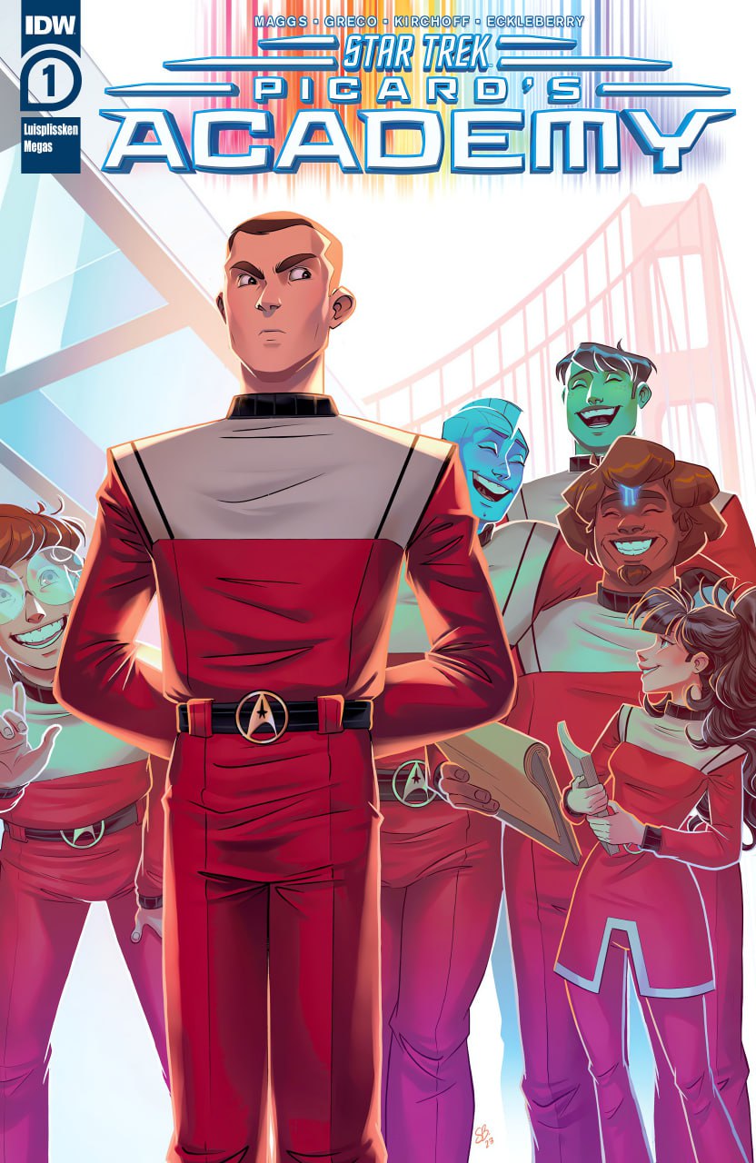 Portada ampliada de Star Trek: Picard's Academy