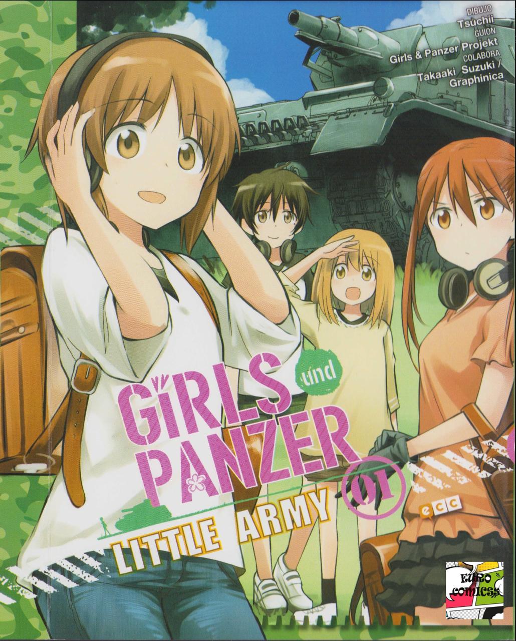 Portada ampliada de Girls and Panzer