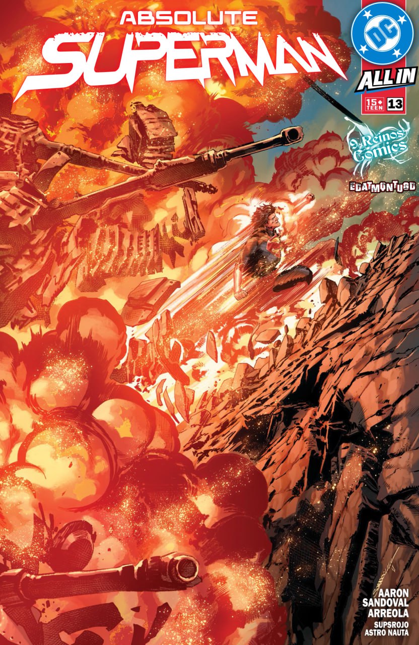 Portada ampliada de ABSOLUTE SUPERMAN