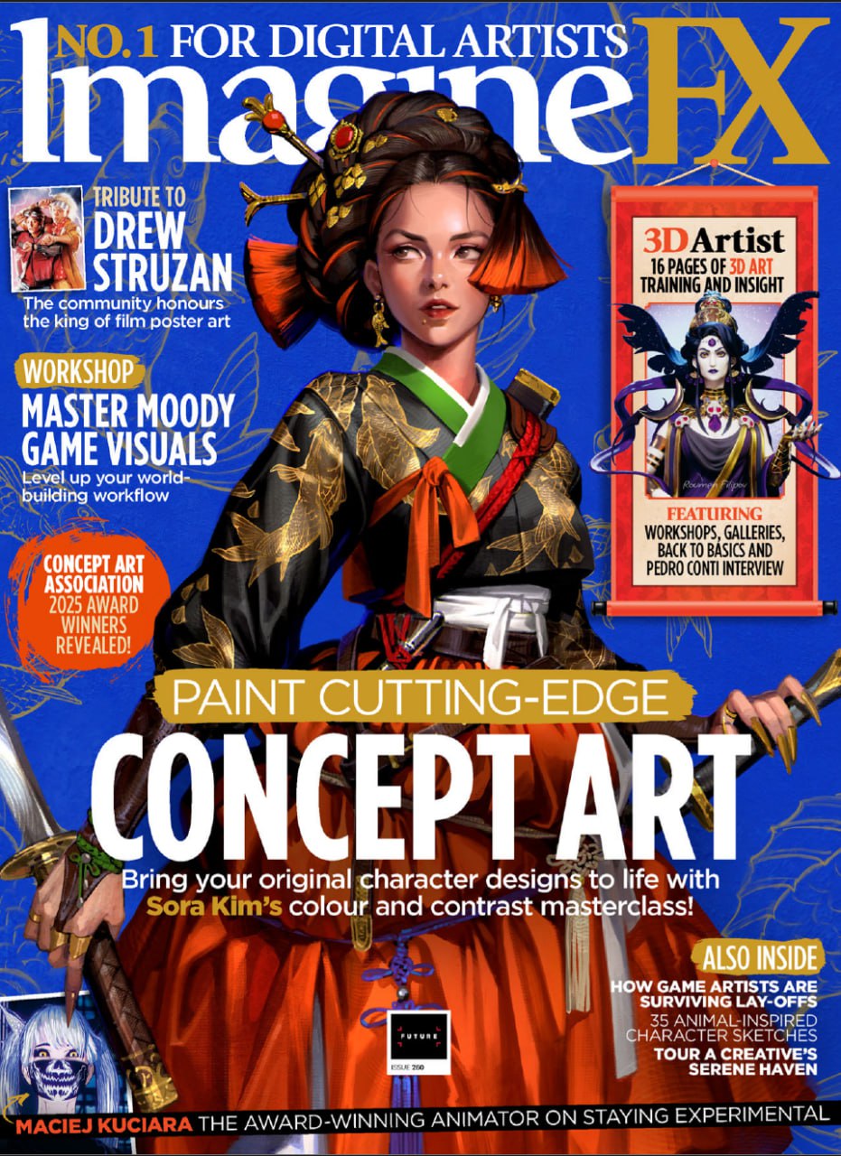 Portada ampliada de ImagineFX