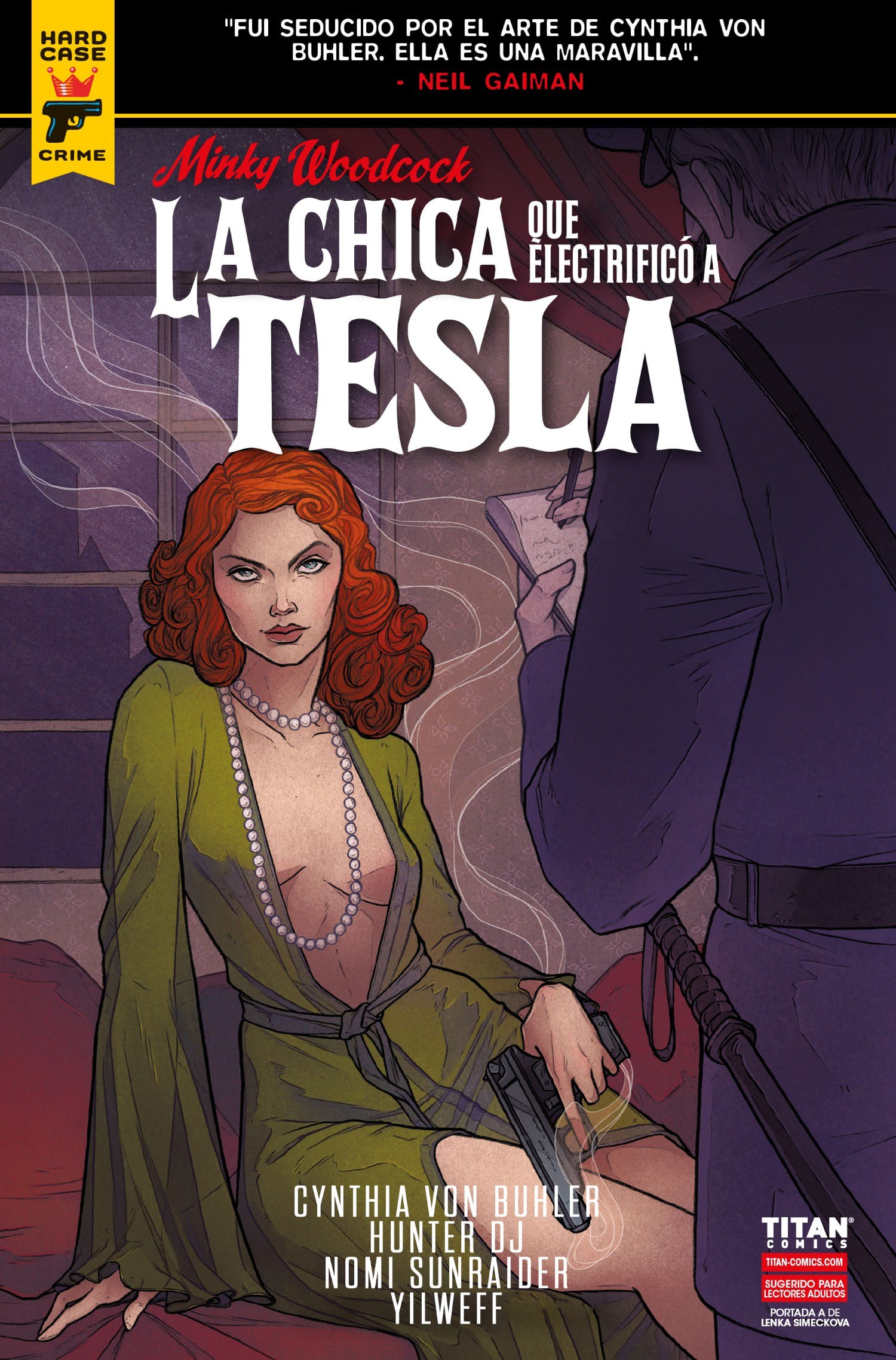 Portada ampliada de LA CHICA QUE ELECTRIFICÓ A TESLA