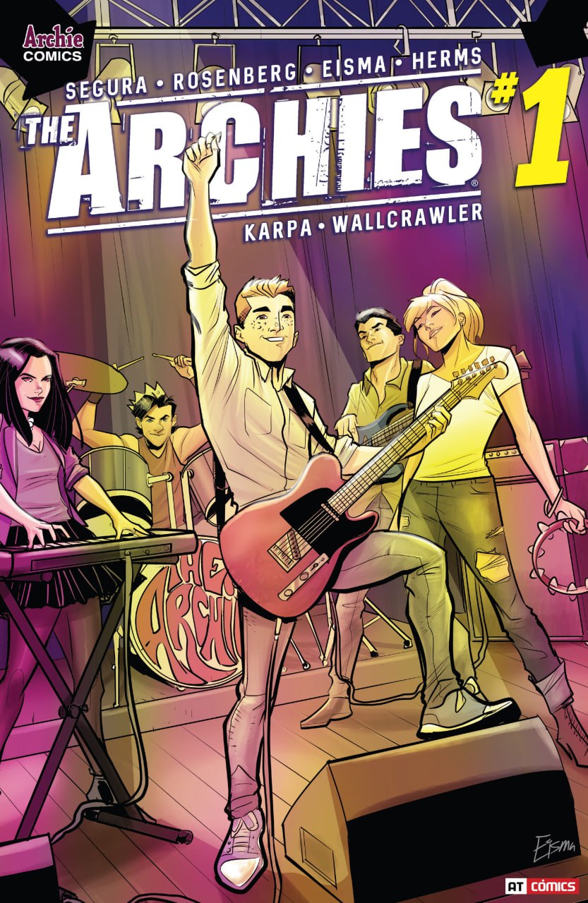 Portada ampliada de THE ARCHIES #