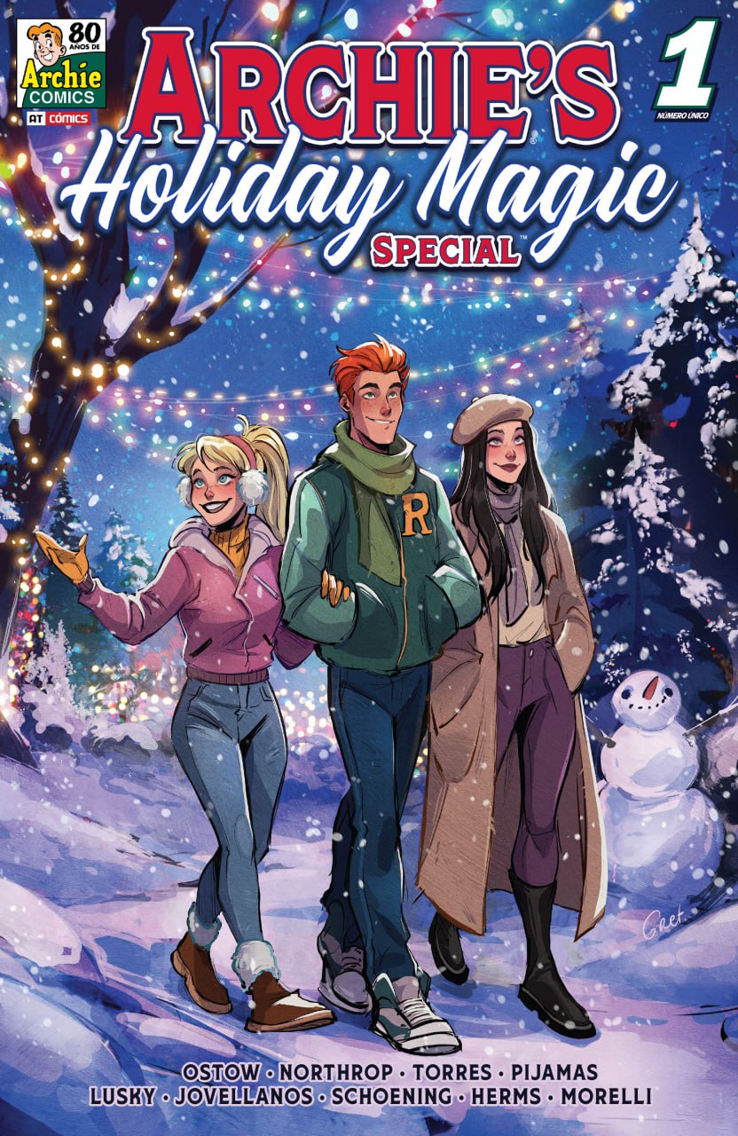 Portada ampliada de ARCHIE'S Holiday Magic SPECIAL