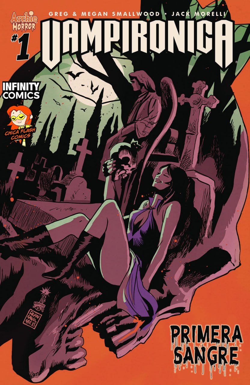 Portada ampliada de Vampironica