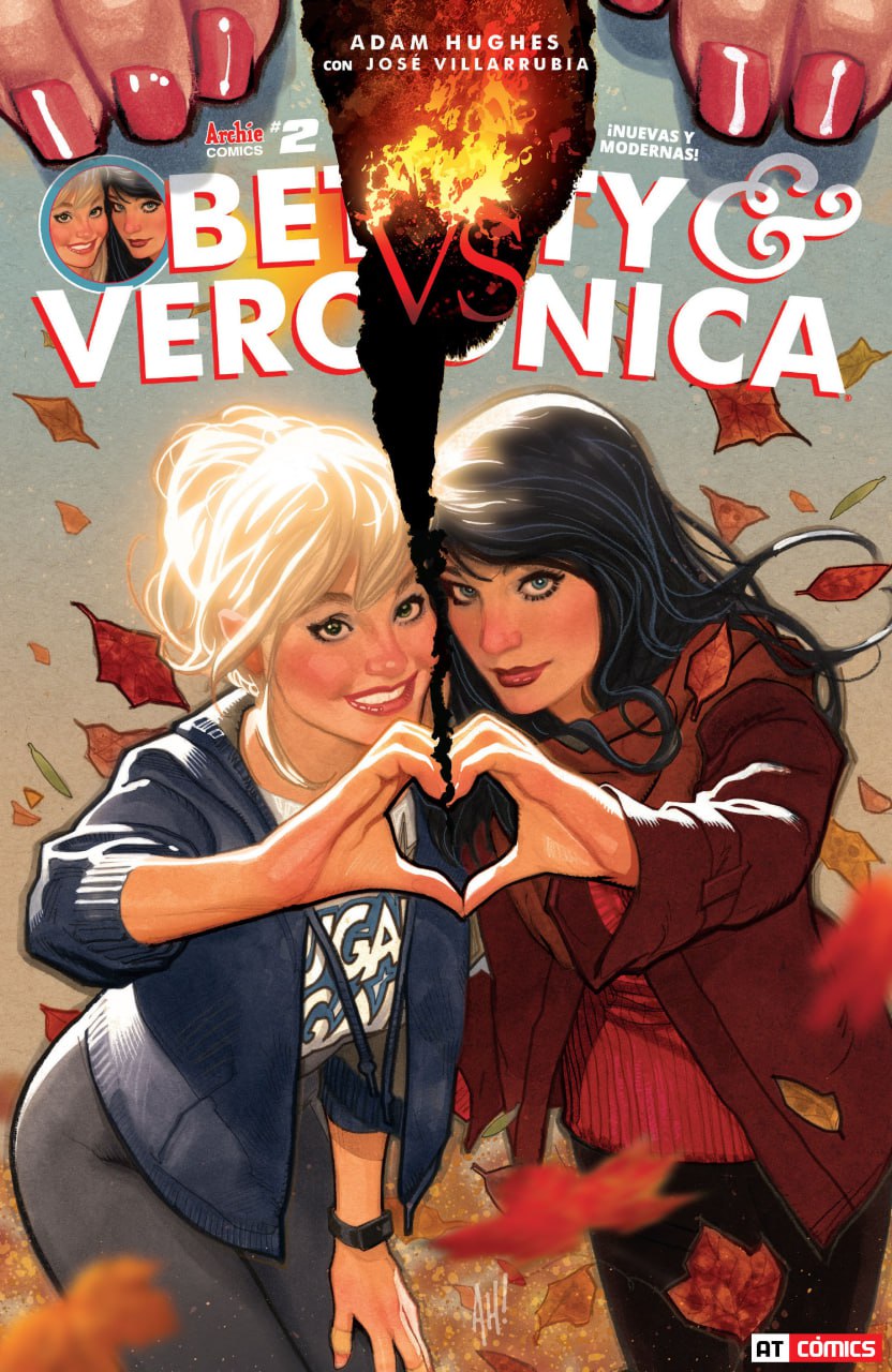 Portada ampliada de Betty & Veronica