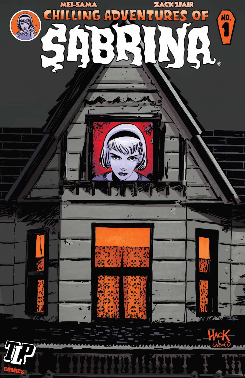 Portada ampliada de Chilling Adventures of Sabrina