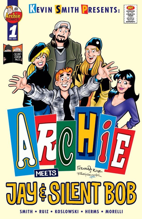 Portada ampliada de Archie Meets Jay & Silent Bob
