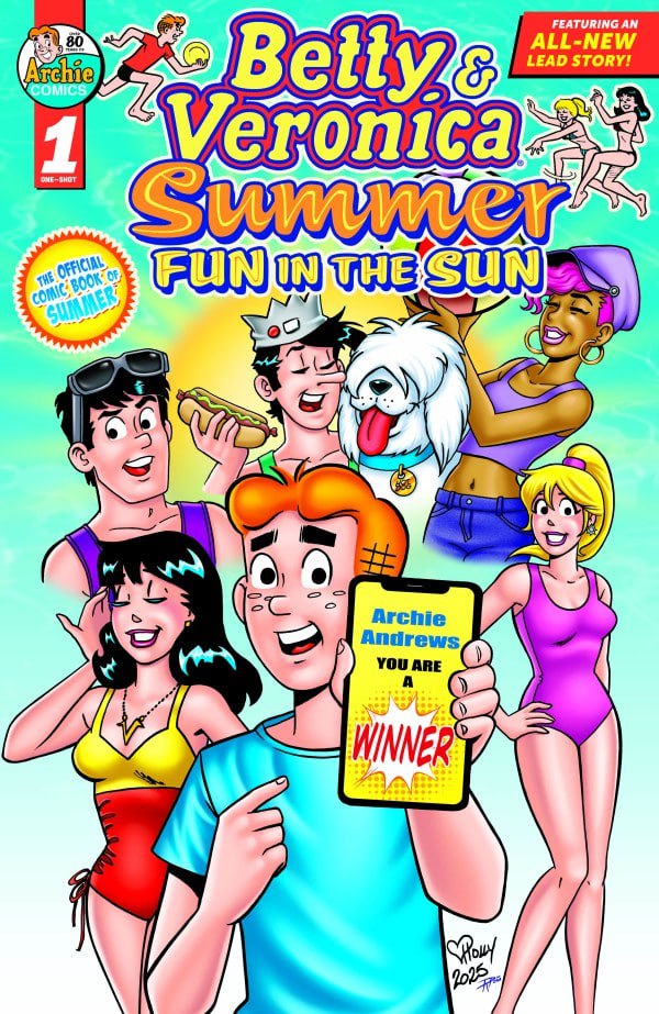 Portada ampliada de Betty & Veronica Summer Fun in the Sun