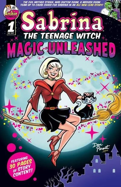 Portada ampliada de Sabrina The Teenage Witch: Magic Unleashed