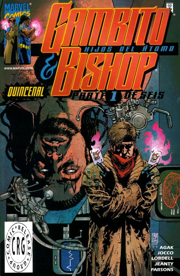 Portada ampliada de Gambito & Bishop