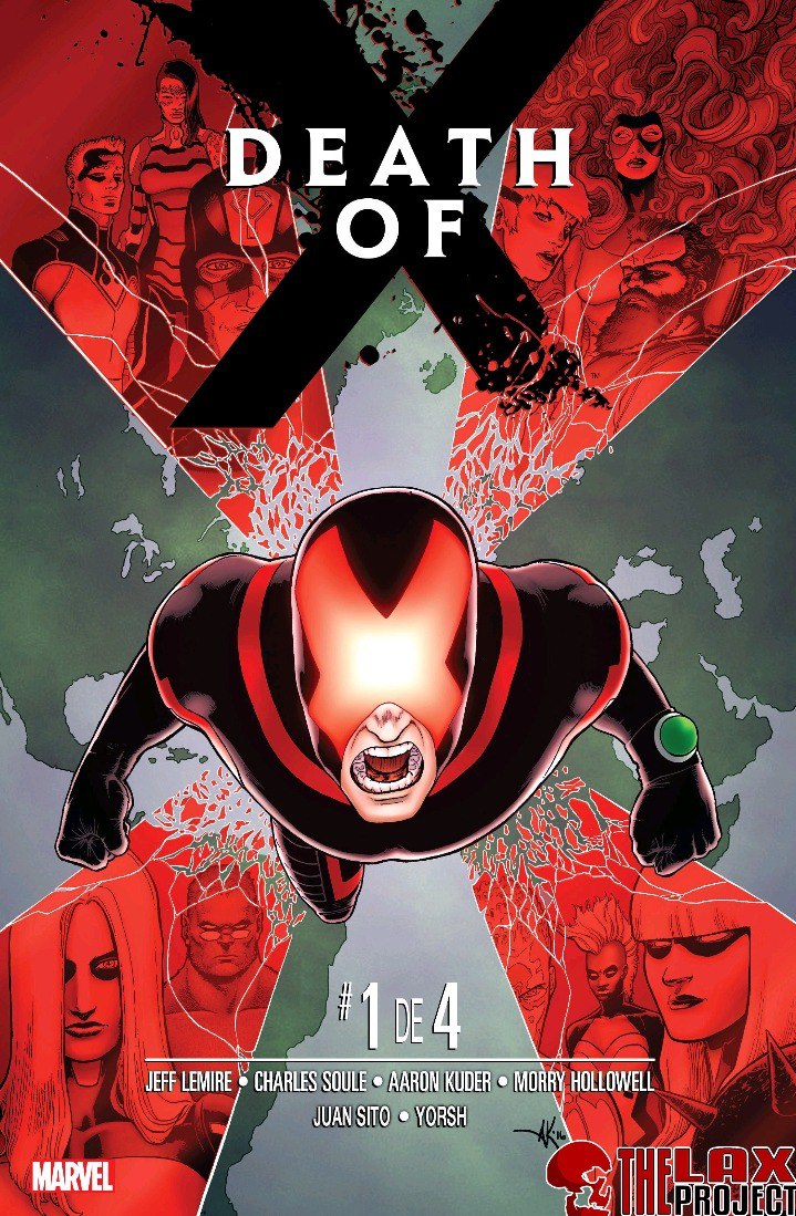Portada ampliada de DEATH OF X