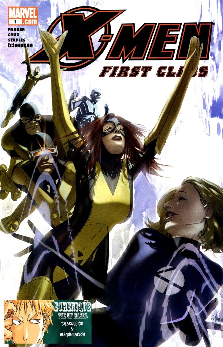 Portada ampliada de X-MEN FIRST CLASS