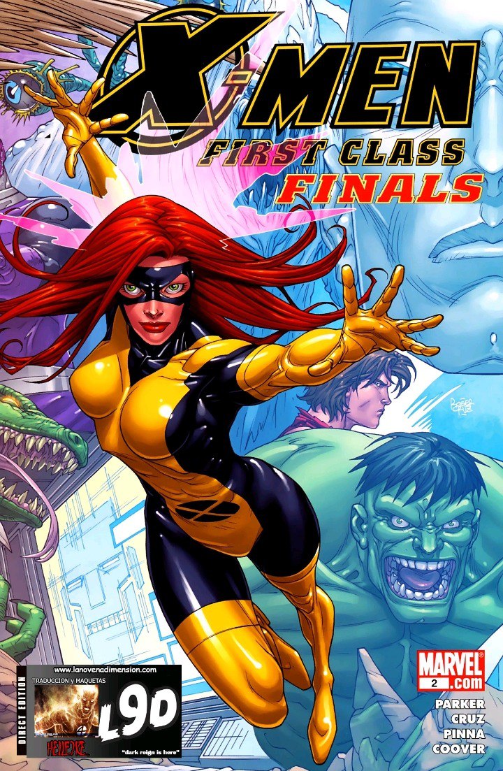 Portada ampliada de X-MEN FIRST CLASS FINALS