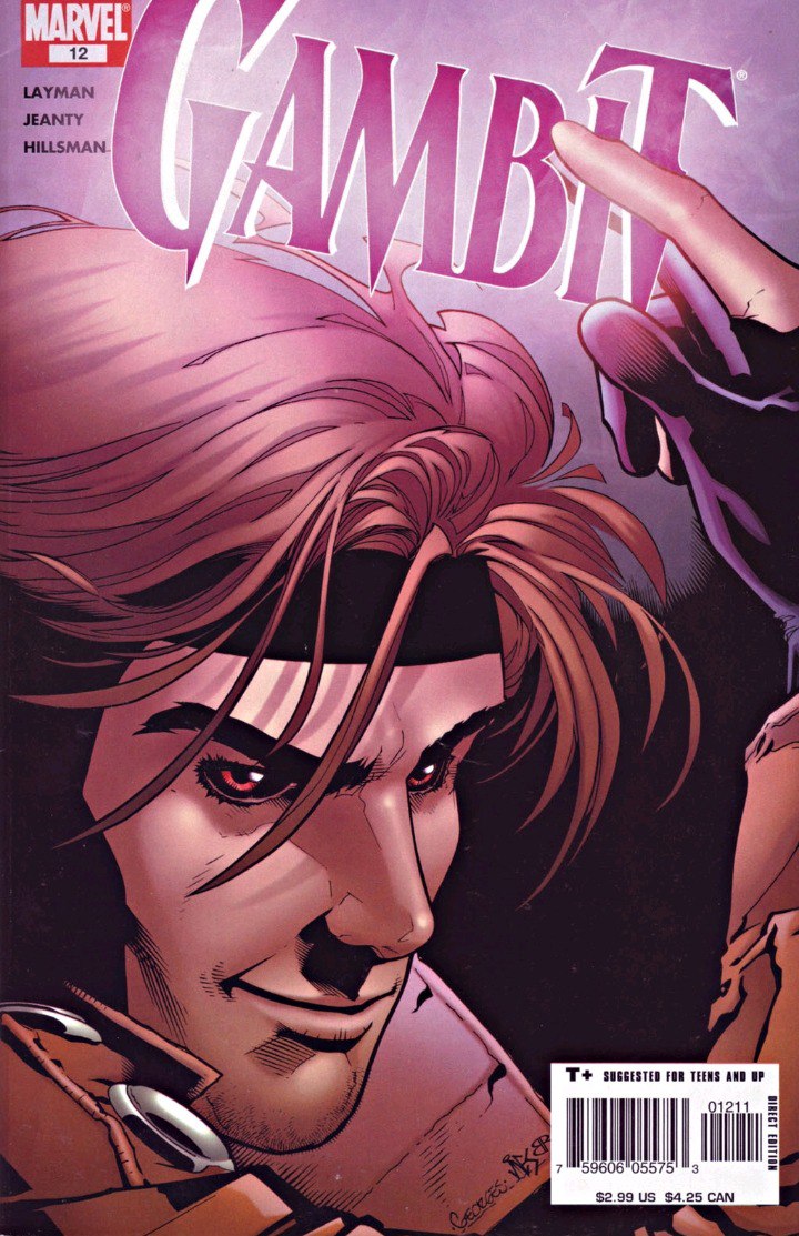 Portada ampliada de Gambit