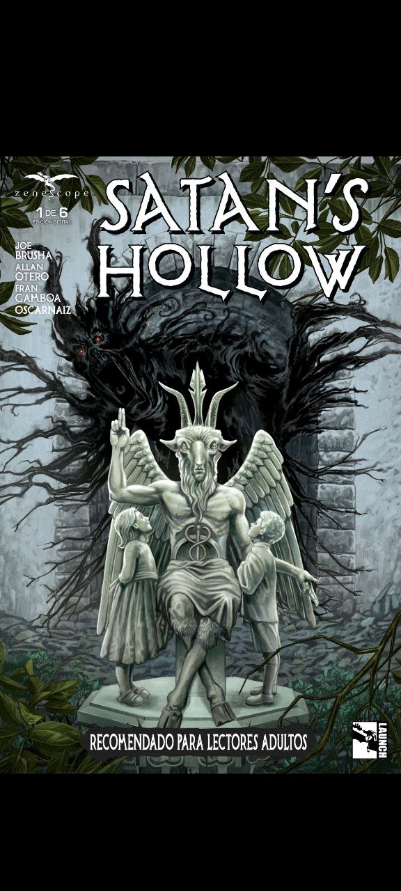 Portada ampliada de SATAN'S HOLLOW